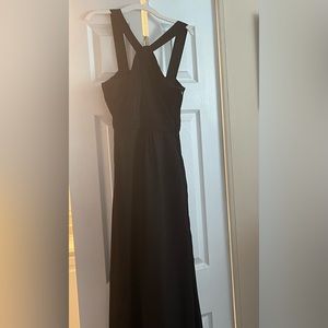 Long black dress
